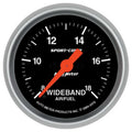 Autometer 3370 2-1/16 Inch Sport-Comp Wideband Air-Fuel Ratio Gauge