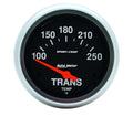 Autometer 3552 Transmission Temperature Gauge, 100-250°F, 2-5/8 Inch Diameter, Short Sweep, Black Face, Electric Analog
