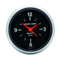 Autometer 3585 2-5/8 Inch Sport-Comp Electric Analog Clock with Black Face