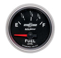 Autometer 3613 Sport-Comp II Fuel Level Gauge 0-90 Ohms, 2-1/16 Inch Diameter, Black Face, Electric, Analog with Short Sweep
