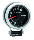 Autometer 3700 Sport-Comp 10,000 RPM Electric Analog Tachometer with 3-3/4 Inch Diameter and Black Face
