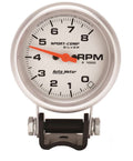 Autometer Sport-Comp 3707 2 5/8-Inch Silver Dial Electric Tachometer 8000 RPM