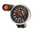 Autometer 3906 Sport-Comp Monster Tachometer with Recall, 10,000 RPM, 5-Inch Diameter, Pedestal Mount, Black Face, Analog Electric Gauge