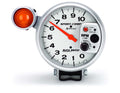 Autometer 3911 5-Inch Ultra-Lite 10,000 RPM Electric Analog Tachometer with Shift Light and Silver Face