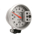 Autometer 3964 5-Inch Silver Ultra-Lite 9000 RPM Electric Analog Tachometer with Playback Function