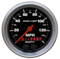 Autometer 3982 Sport-Comp 140 MPH Electric Analog Speedometer with GPS Tracking and Rally-Nav Display, 3-3/8 Inch Diameter