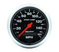 Autometer 3988 Sport-Comp Electric Speedometer, 160 MPH, 3-3/8 Inch Diameter, Black Face