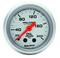 Autometer 4322 2-1/16 Inch Mini Ultralite Oil Pressure Gauge 0-200 psi Mechanical Analog