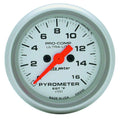 Autometer 4344 Ultra-Lite 2-1/16 Inch Electric Exhaust Gas Temperature Gauge 0–1600°F