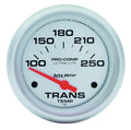 Autometer Transmission Temperature Gauge 4457, Ultra-Lite Electric Analog, 100-250°F, Silver Face, 2-5/8 Inch Diameter
