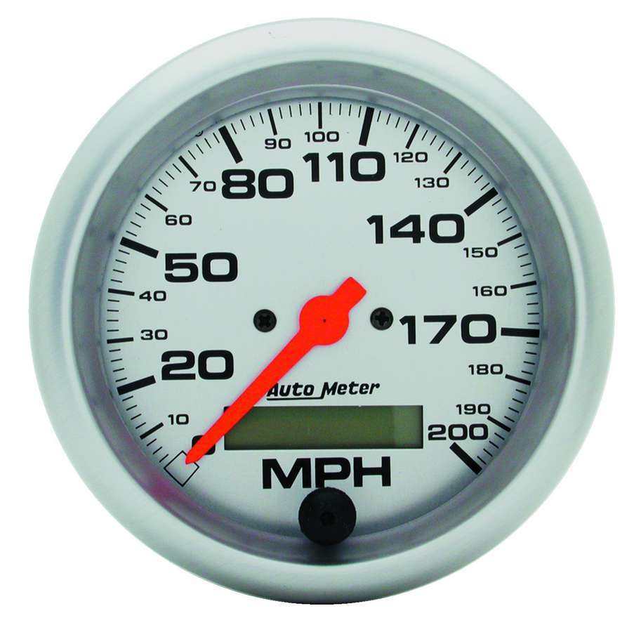 Autometer 4486 Ultra-Lite 3-3/8-Inch Electric Speedometer with 0-200 MPH Range