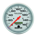 Autometer 4489 5-Inch Ultra-Lite Electric Speedometer, 160 MPH, Analog, Silver Face
