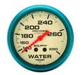 Autometer 4531 Ultra-Nite Water Temperature Gauge 140-280°F Mechanical Analog with Full Sweep and White Face