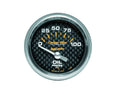 Autometer Carbon Fiber 2-1/16 Inch Oil Pressure Gauge 0-100 PSI