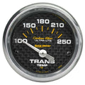Autometer Transmission Temperature Gauge 4757 with Carbon Fiber Look Face and 2-1/16 Inch Diameter