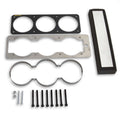 Autometer 50100 Gauge Mounting Panel for 1987-1993 Ford Mustang with Three 2-5/8 Inch Holes