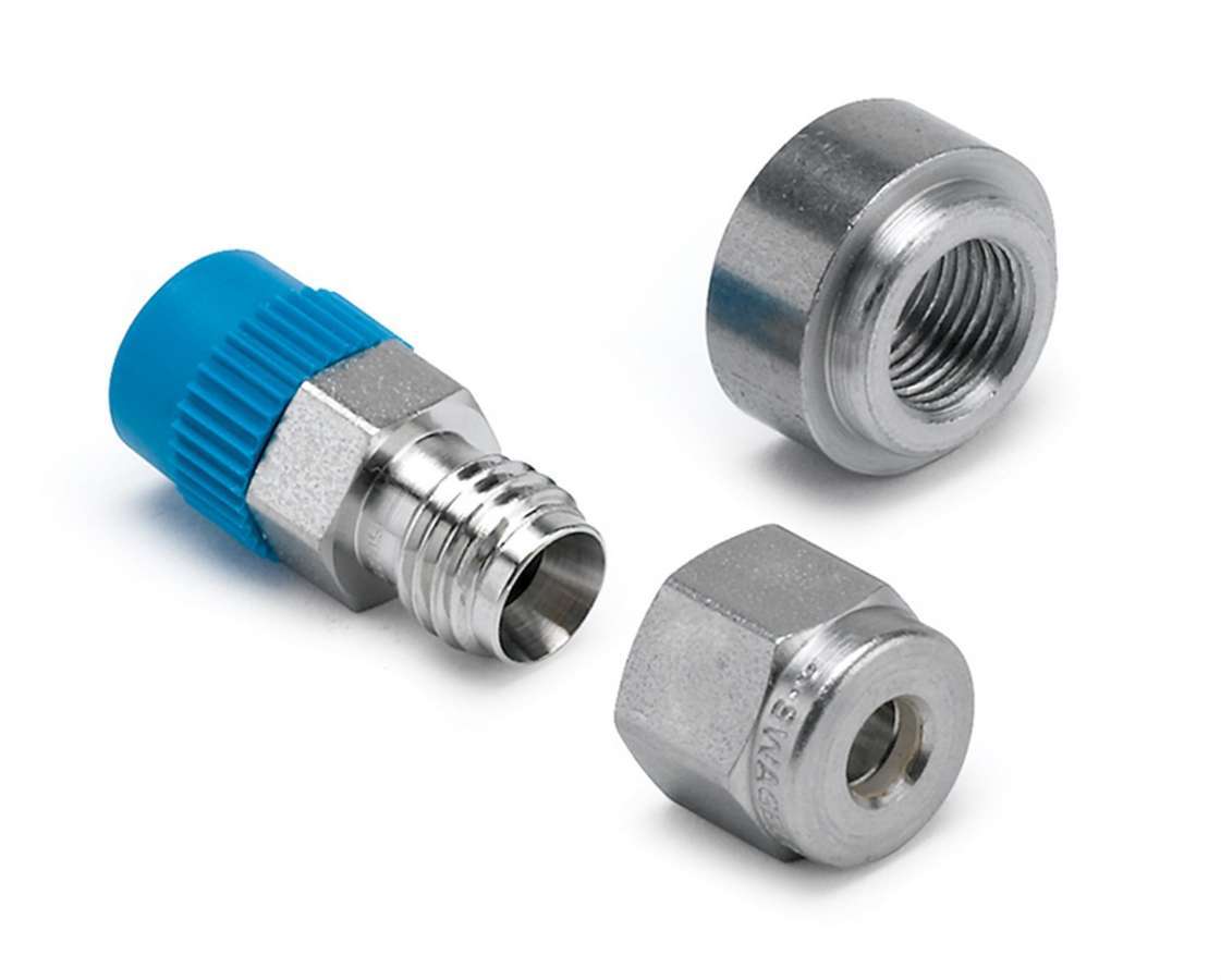 Autometer 5255 EGT Probe Fitting Kit with 3/16 Inch Compression to 1/8 Inch NPT Male and Weld-On Bung