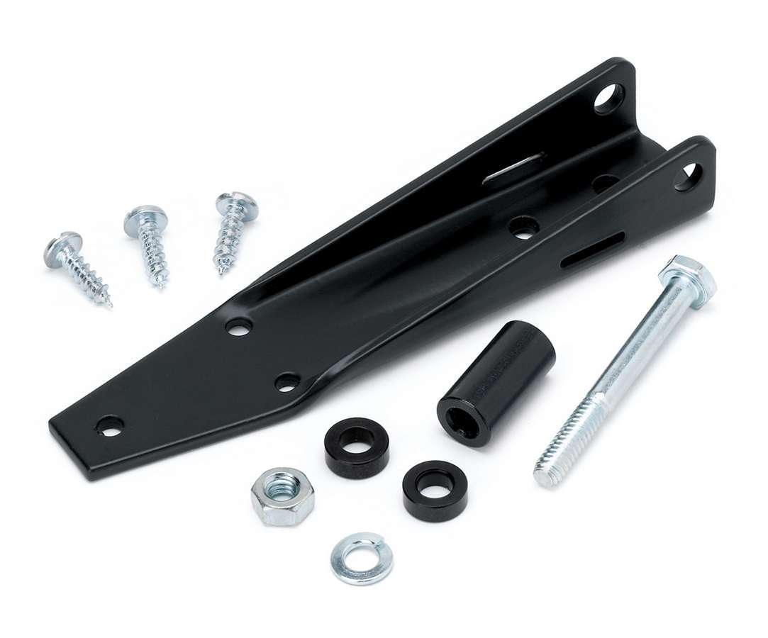 Autometer 5265 Tach Mounting Bracket Extended Pedestal Aluminum Black Anodized