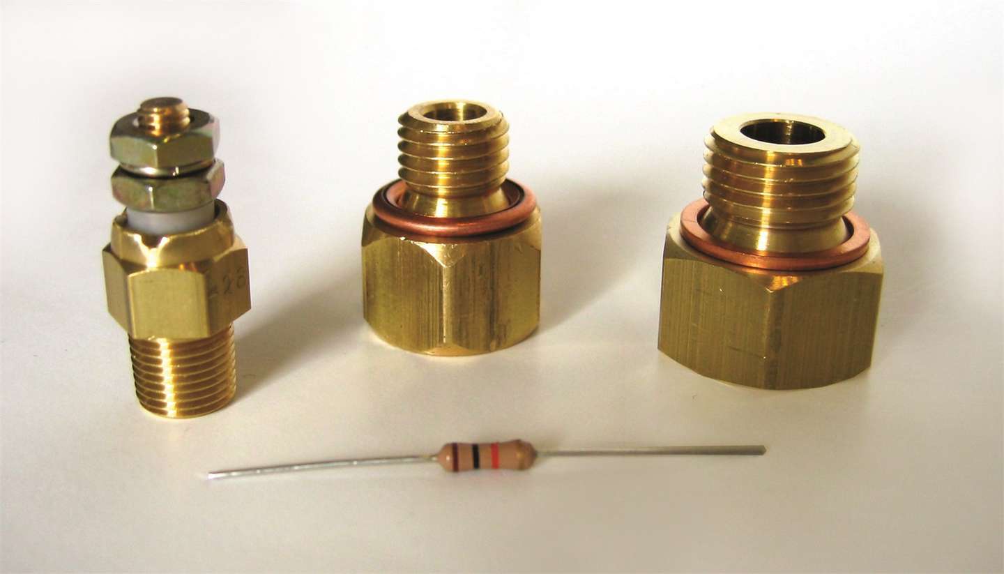 Autometer LS Install Kit with 10K Resistor and Fittings