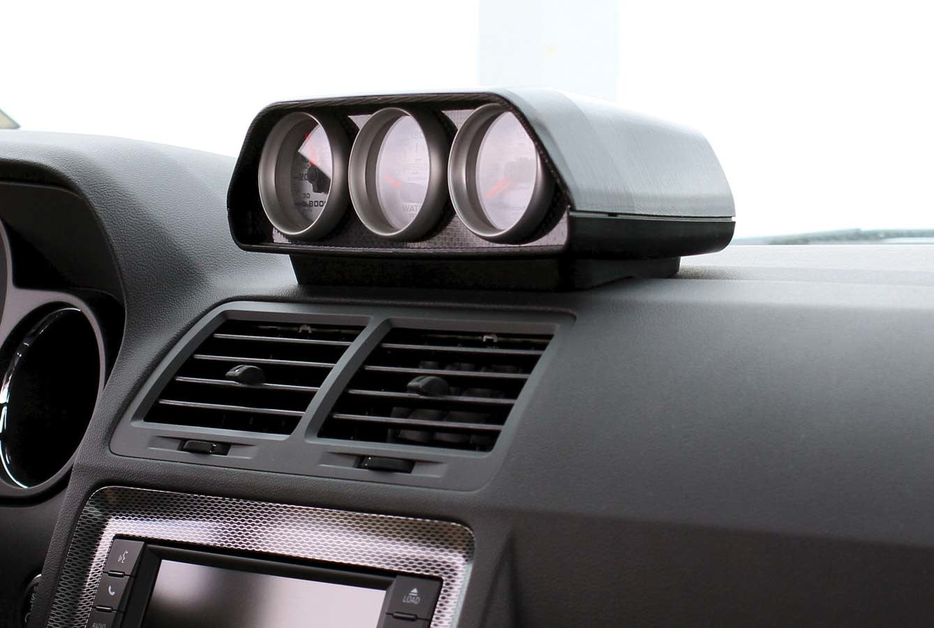 Autometer 5287 2-1/16 Inch Gauge Dash Pod for Dodge Challenger 2008-2014