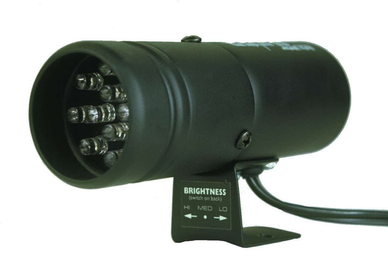 Autometer 5332 Super-Lite Shift Light with Amber LED and Adjustable Intensity