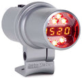 Autometer 5344 Pro Shift-Lite Level 1 Digital Shift Light 2.10 Inch Amber LED Silver Case