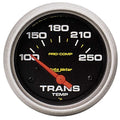 Autometer 5457 Pro-Comp Transmission Temperature Gauge, 2-5/8 Inch Diameter, Analog, 100-250°F Range