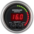 Autometer 5678 Elite Series Wideband Air-Fuel Ratio Gauge, 6:1-20:1 AFR, Digital, Electric, 2-1/16 Inch Diameter, Black Face