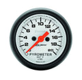 Autometer 5745 Phantom 2-1/16 Inch Electric Pyrometer Gauge 0-2000°F