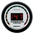 Autometer 5779 Phantom Wideband Air-Fuel Ratio Gauge, 2-1/16 Inch, Digital, White Face