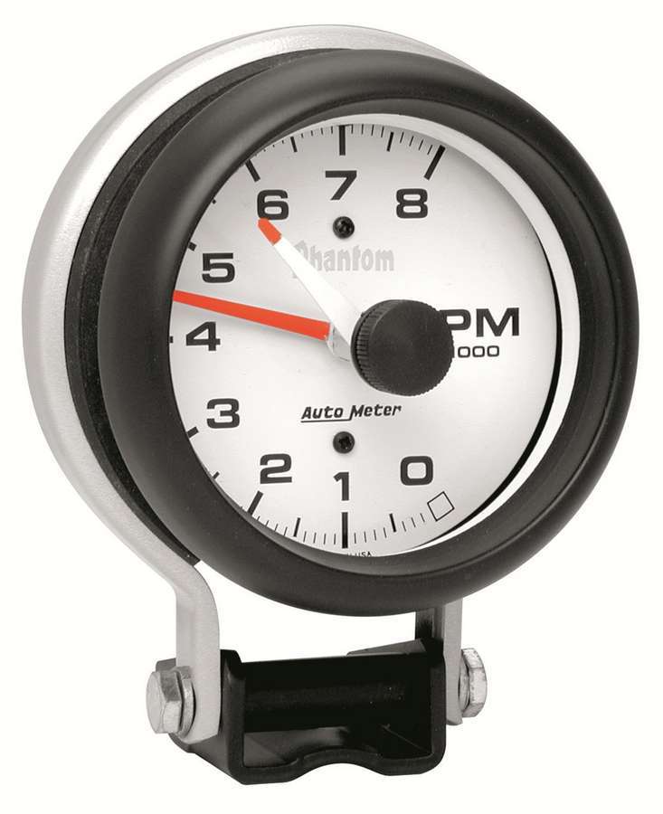 Autometer Phantom 3-3/4 Inch 8000 RPM Electric Analog Tachometer