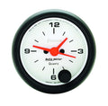 Autometer 5785 2-1/16 Inch Phantom Electric Analog Clock with White Face