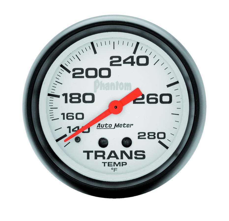 Autometer 5851 Phantom Mechanical Transmission Temperature Gauge 140-280°F