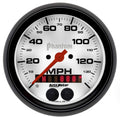 Autometer 5880 Phantom GPS Speedometer with Rally-Nav Display, 140 MPH, Analog, White Face, 3-3/8 Inch Diameter