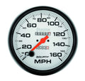 Autometer 5895 5-Inch Phantom Speedometer 160 MPH Mechanical Analog White Face