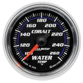 Autometer 6155 Water Temperature Gauge, 2-1/16 Inch, Cobalt Face, 100-260°F, Analog Full Sweep