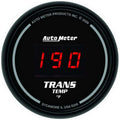 Autometer 6349 Sport-Comp Transmission Temperature Gauge, 0-300°F, Digital, 2-1/16 Inch Diameter, Black Face