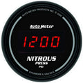 Autometer 6374 Digital Nitrous Pressure Gauge, 0-1600 psi, Electric, Black Face, 2-1/16 inch Diameter