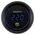 Autometer 6948 Cobalt Oil Temperature Gauge 2-1/16 Inch Digital Blue LED 0-340°F