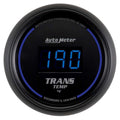 Autometer 6949 Transmission Temperature Gauge 0-340°F Digital Blue LED 2-1/16 Inch Black Face