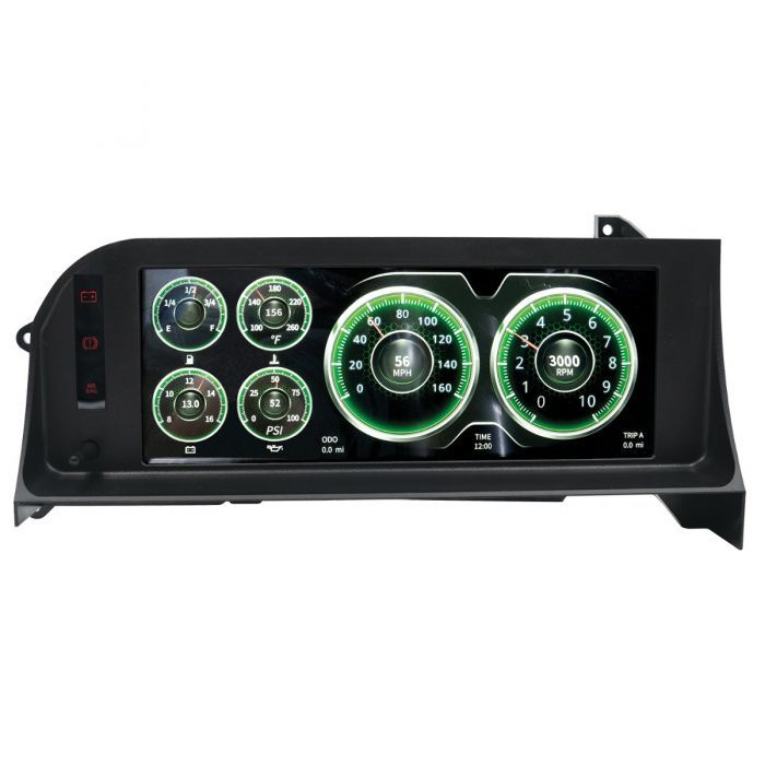 Autometer InVision HD Dash Kit for Ford Mustang 1987-1993 with 12.3-Inch LCD Screen and Sensor Harness