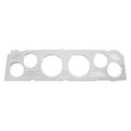 Autometer Billet Dash Panel for Chevy Trucks 1964-1966, Aluminum, Polished Finish
