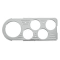 Autometer Billet Dash Panel for Ford Trucks 1948-1950 with Four 2-1/16 Inch and One 3-1/8 Inch Holes