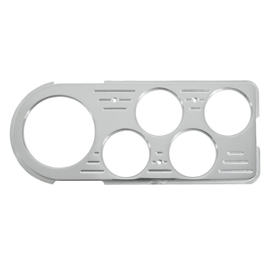 Autometer Billet Dash Panel for Ford Trucks 1948-1950 with Four 2-1/16 Inch and One 3-1/8 Inch Holes