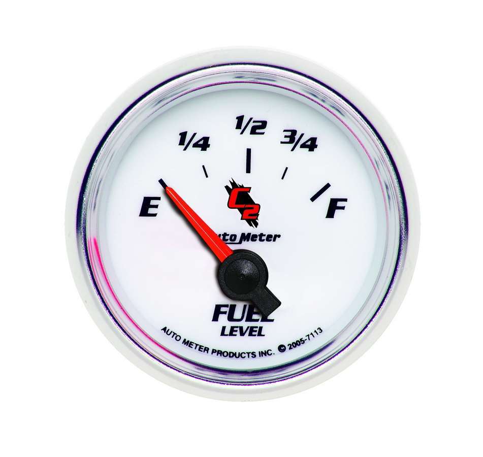 Autometer 7113 2-1/16 Inch C2/S Fuel Level Gauge 0-90 Ohms