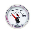 Autometer 7127 C2 Series 2-1/16 Inch Oil Pressure Gauge 0-100 psi Electric Analog with White Face