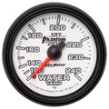 Autometer 7532 Phantom II Water Temperature Gauge 120-240°F Mechanical Analog 2-1/16 Inch White Face