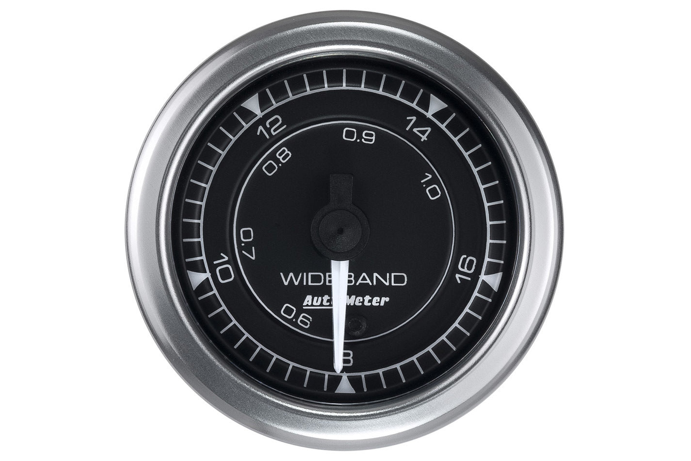Autometer 8170 Chrono Series Air-Fuel Ratio Gauge 8:1-18:1 Wideband, Analog, 2-1/16 Inch Black Face