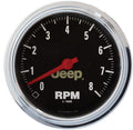 Autometer 880246 Jeep Series 3-3/8 Inch 8000 RPM Electric Analog Tachometer with Jeep Logo