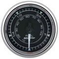Autometer 9710 Chrono Series Fuel Level Gauge 0-280 Ohm Electric Analog Full Sweep 2-1/16 Inch Black Face